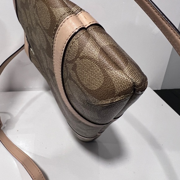 Sold—-Coach Monogram Adjustable Strap Shoulder/Crossbody bag - Picture 12 of 13